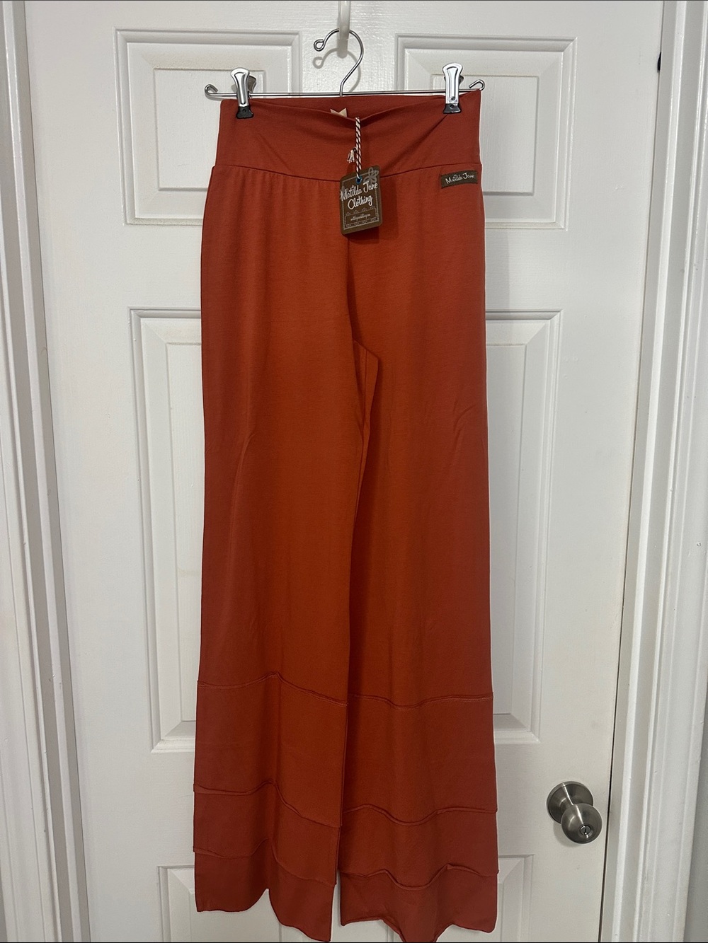 NWT Matilda Jane Wide-Leg Finn Pants in Rust Orange